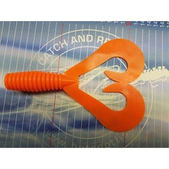 Tukker Baits Smiling Pike Tail Bait Twin Tail Reserve Tails