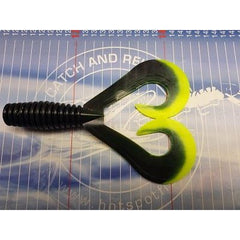 Tukker Baits Smiling Pike Tail Bait Twin Tail Reserve Tails