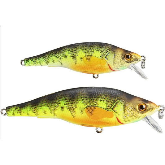 Lebend-Ziel Gelbbarsch Jerkbait Suspend