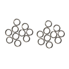 Savage Gear Edelstahl-Split-Ring geschmiedet