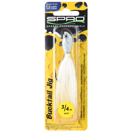 Spro Bucktail Jig Weiß 