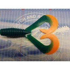 Tukker Baits Smiling Pike Tail Bait Twin Tail Reserve Tails