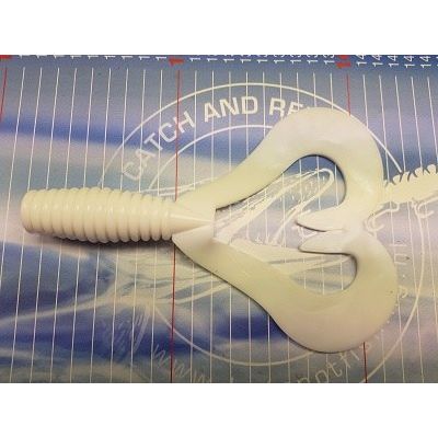 Tukker Baits Smiling Pike Tail Bait Twin Tail Reserve Tails