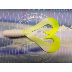 Tukker Baits Smiling Pike Tail Bait Twin Tail Reserve Tails