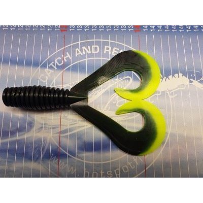 Tukker Baits Smiling Pike Tail Bait Twin Tail Reserve Tails