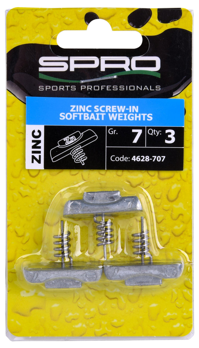 Spro ZINC Einschraubgewichte für Softbait