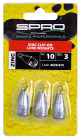Spro Zink Clip-On Gewichte