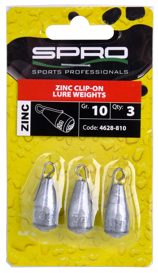 Spro Zink Clip-On Gewichte