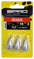 Spro Zink Clip-On Gewichte