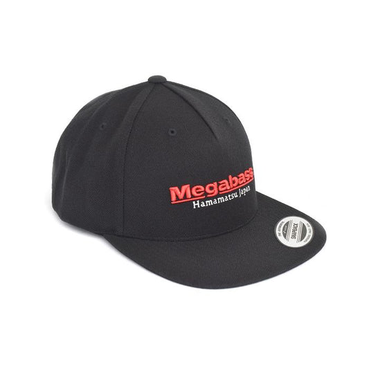 Megabass Classic Snapback Schwarz/Rot