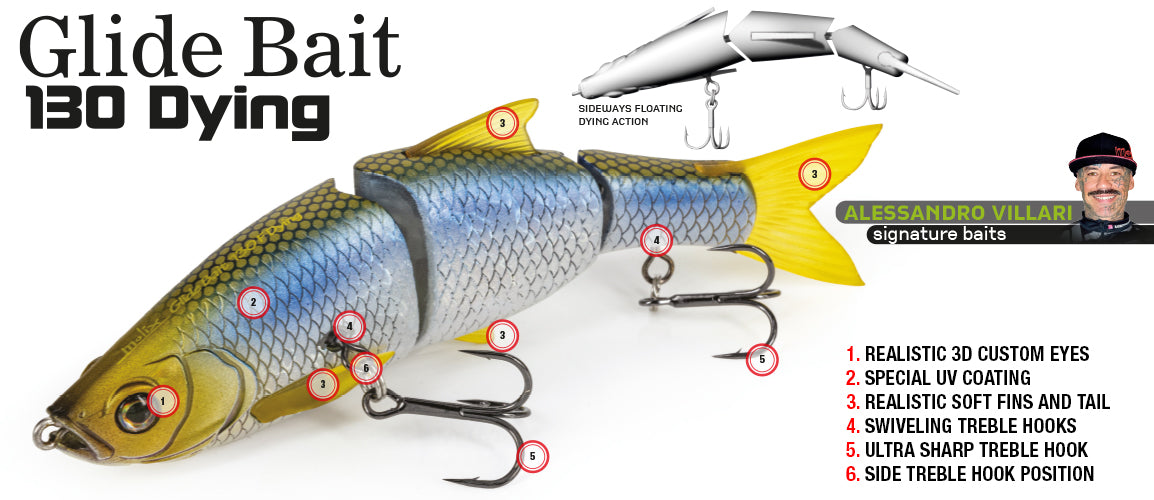 Molix Glide Bait 130 Dying