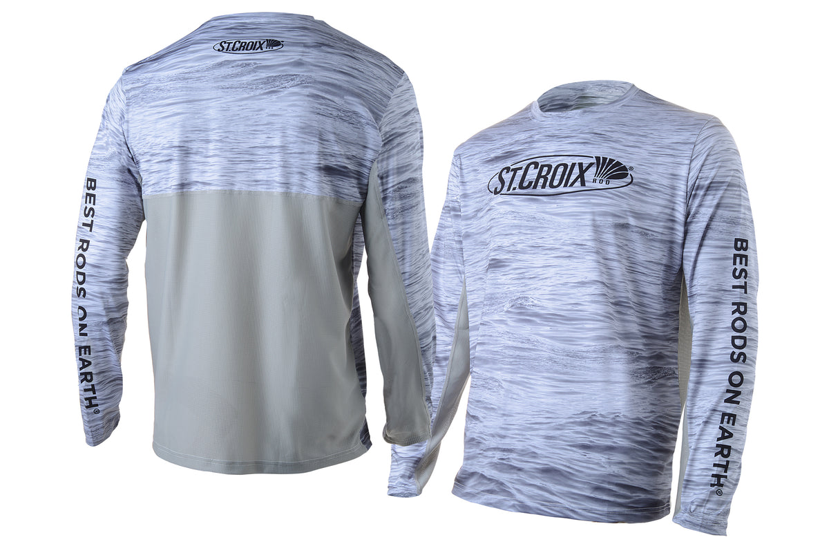 St. Croix Mac Fishing Tournament UV-Shirt Grau