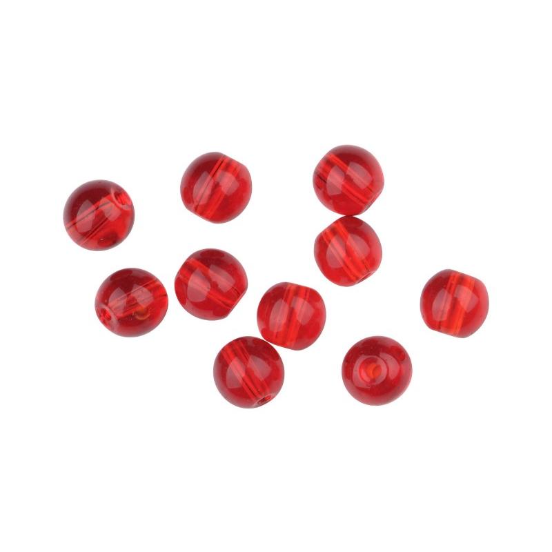 Spro Runde, glatte Glasperlen