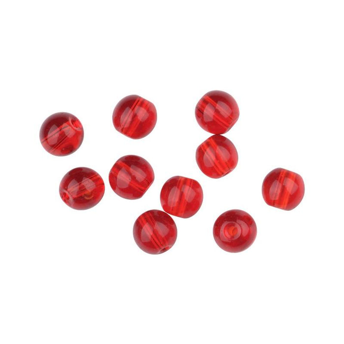 Spro Runde, glatte Glasperlen