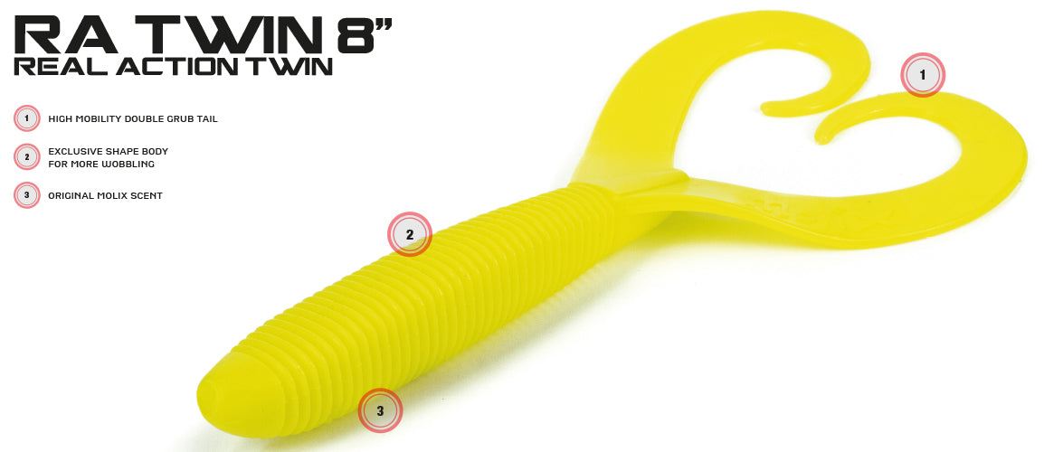 Molix RA Twin 8"