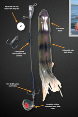 Savage Gear 3D Quappenrohr 25cm
