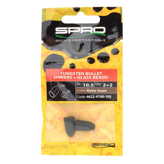 Spro Bullet Sinkers Tungsten Mattgrün