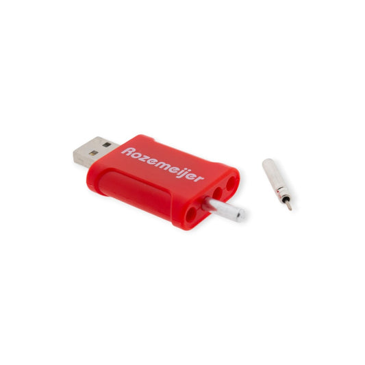Rozemeijer USB-Lithium-Batterieladegerät mit 2 LIR425-Batterien