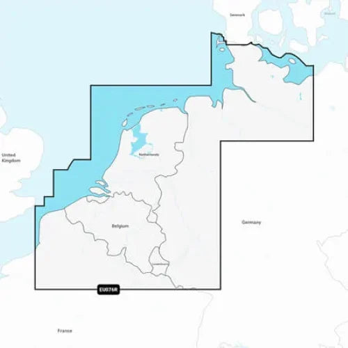 Garmin Navionics+ Benelux und Deutschland NSEU076R Micro SD