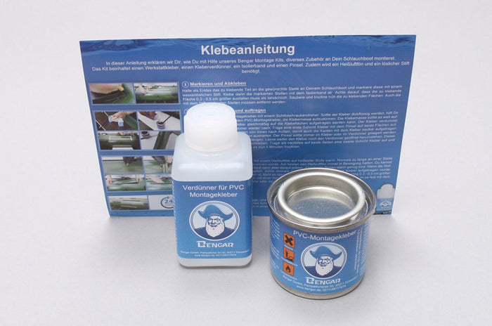Bengar PVC Bellyboat-Kleber