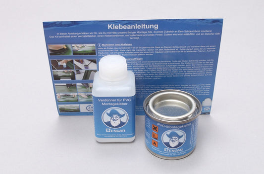 Bengar PVC Bellyboat-Kleber