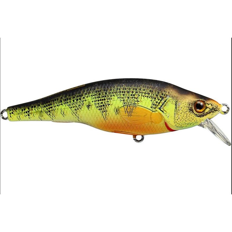 Lebend-Ziel Gelbbarsch Jerkbait Suspend