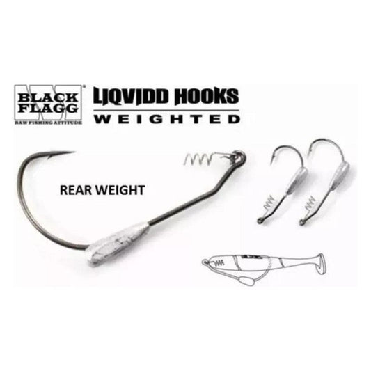 Black Flagg Spring Finesse Haken – Hinten gewichtet