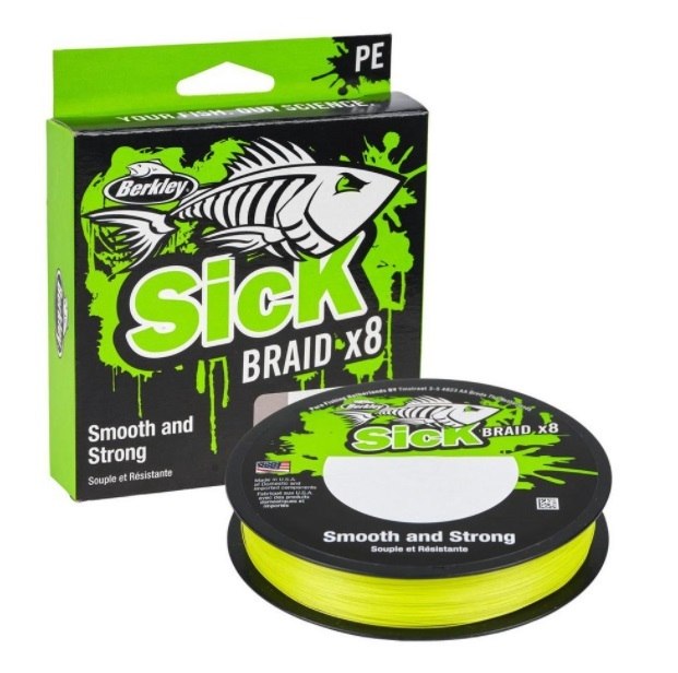 Berkley SICK Braid Flammengrün