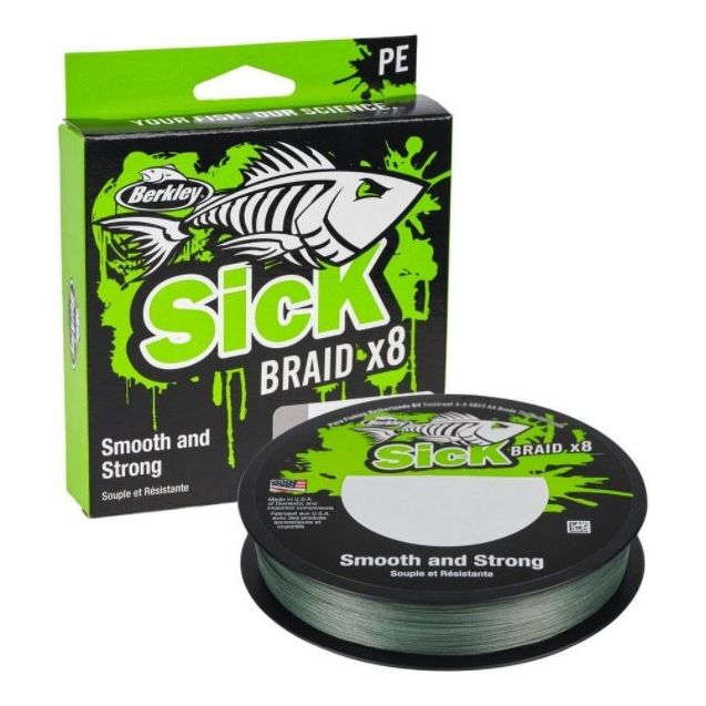 Berkley SICK Braid Low-Vis-Grün